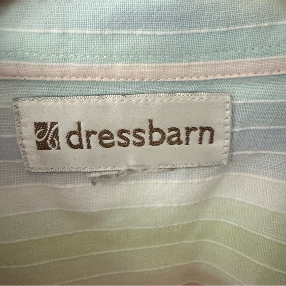 Pastel Striped Button-Down - Picture 6 of 9